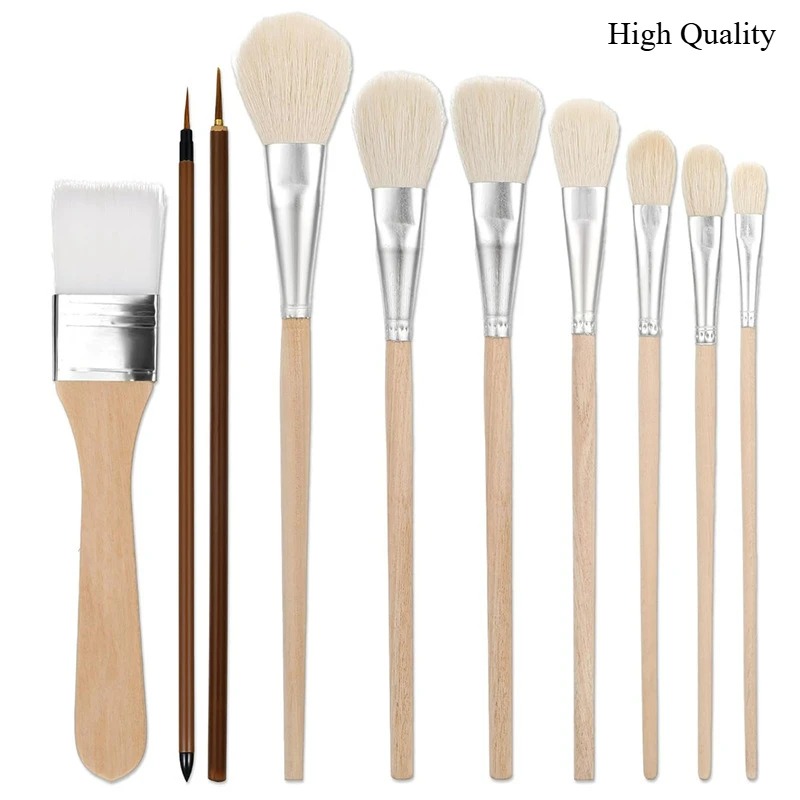 Juego de 7/10/11 Pinceles Prof - Gouache Paint Set reseña y precio