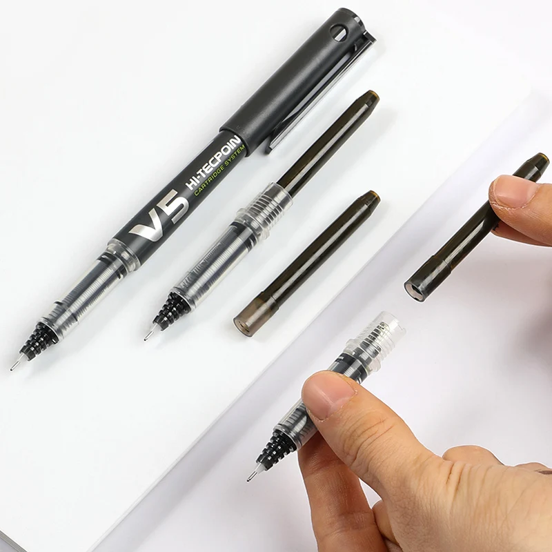 Bolígrafos Rollerball Pilot re - Pilot Pen V5 reseña y precio