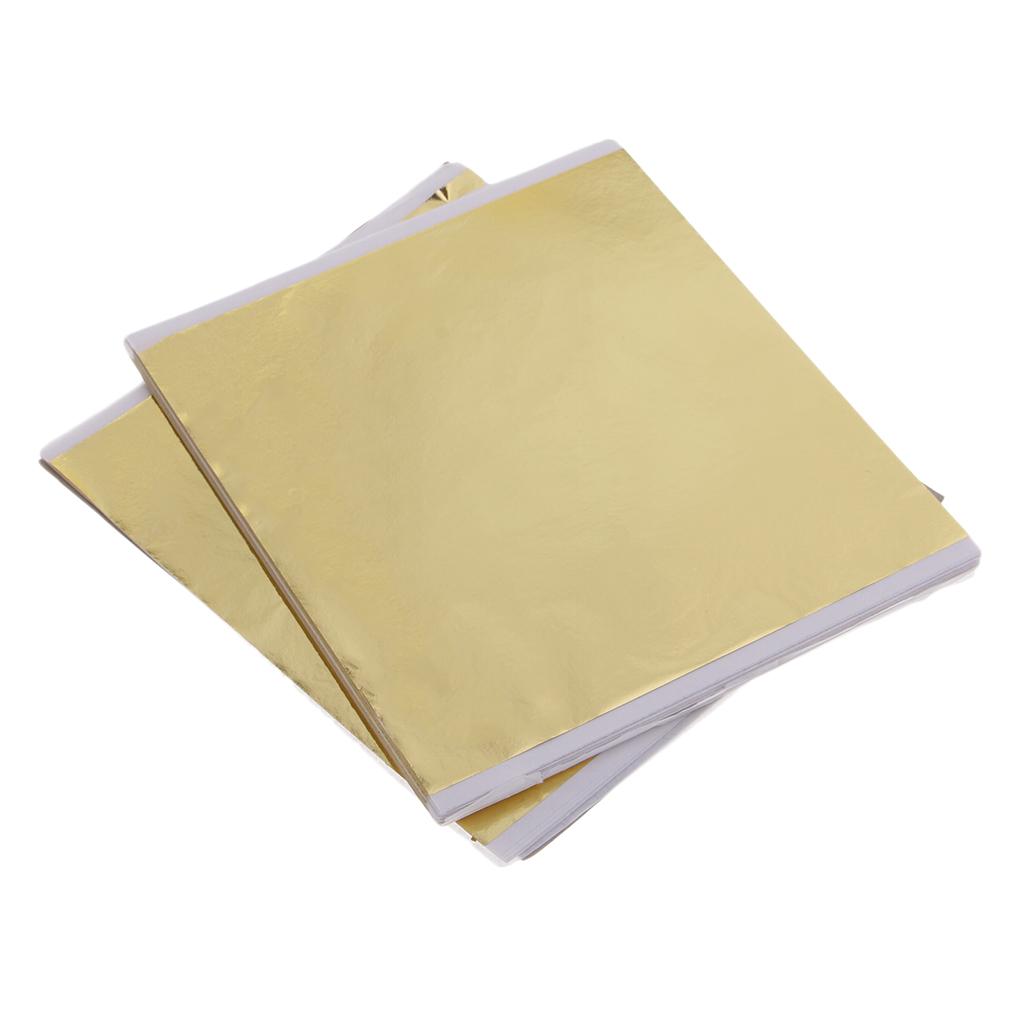 100 hojas de hojas doradas de  - Art Craft With Paper reseña y precio