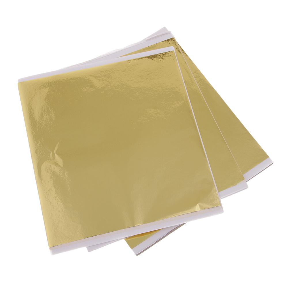 100 hojas de hojas doradas de  - Art Craft With Paper reseña y precio