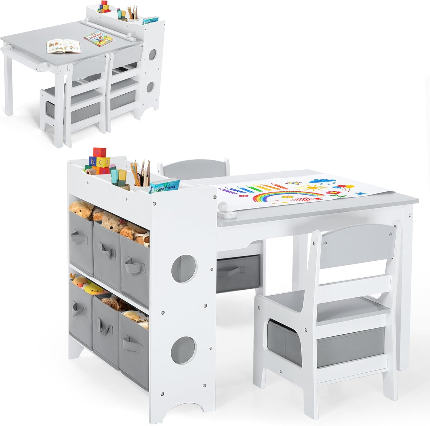 Mesa y Silla de Arte para Niño - Art And Craft For Nursery reseña y precio
