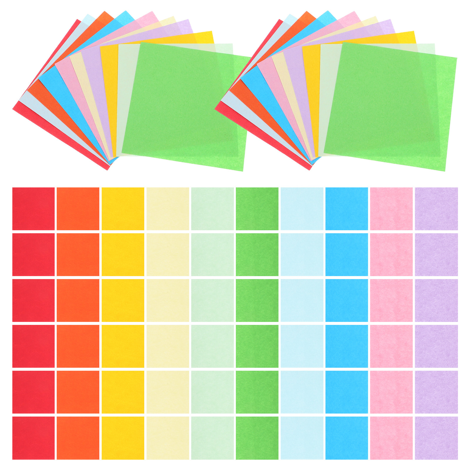 500 hojas de papel para origam - Art Craft With Paper reseña y precio