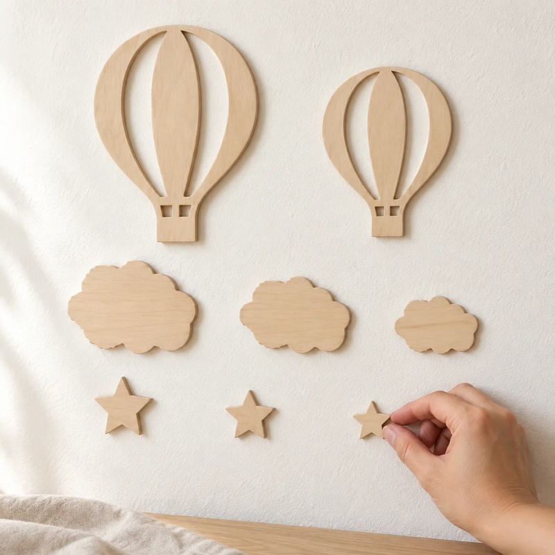 Juego de 13 Decoraciones de Pa - Art And Craft For Nursery reseña y precio