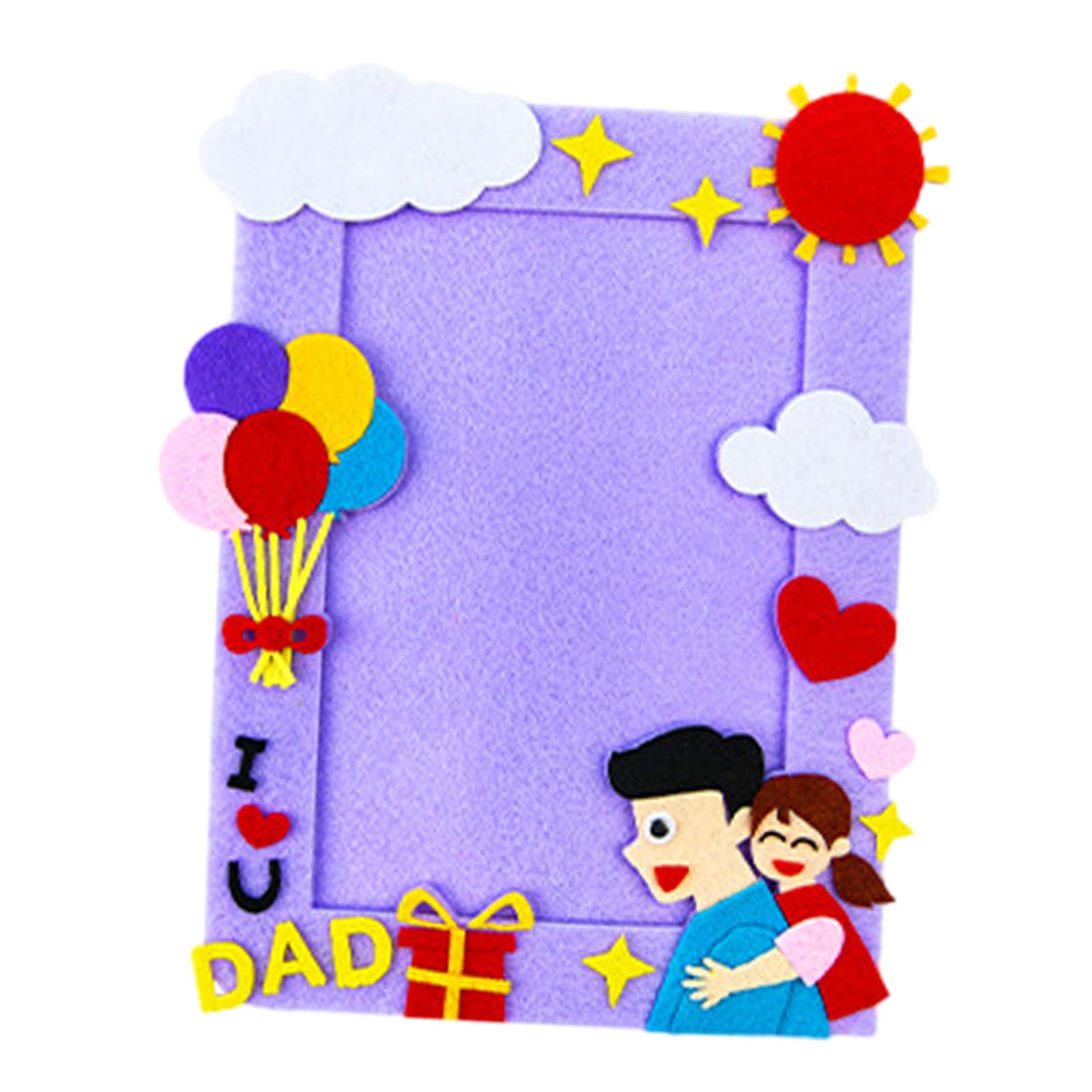 Marco de Fotos DIY, Regalos pa - Art And Craft For Father'S Day reseña y precio
