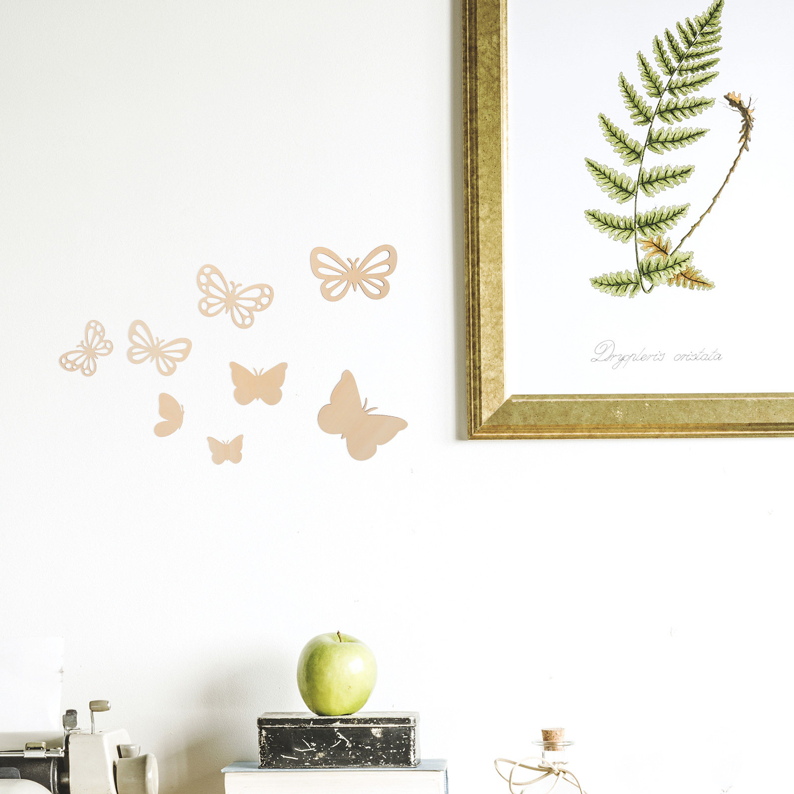 16 piezas de mariposas de made - Art And Craft For Nursery reseña y precio