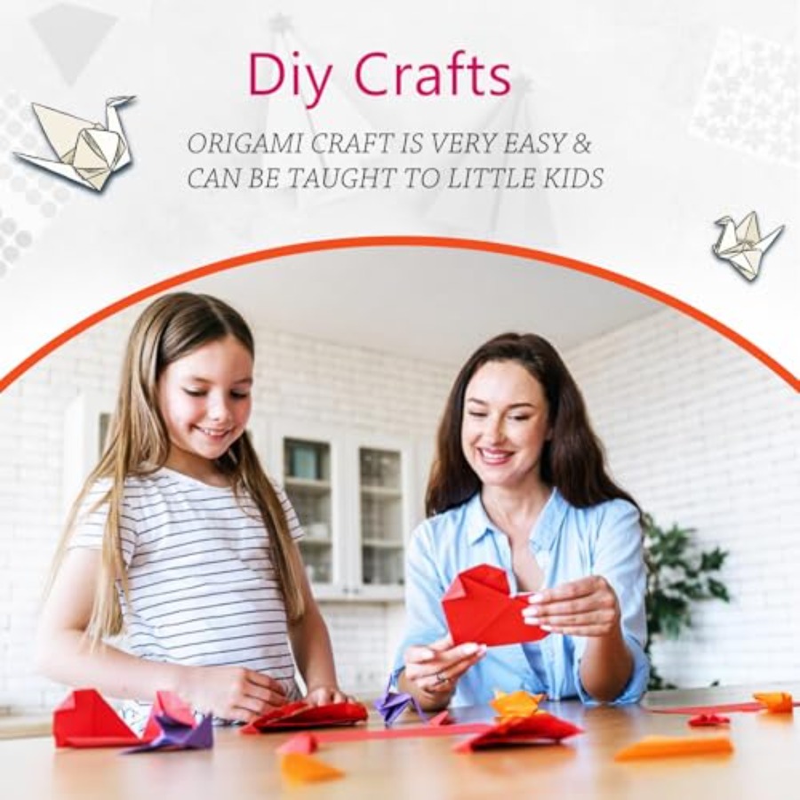 Papel de Origami, 20 Colores,  - Art Craft With Paper reseña y precio