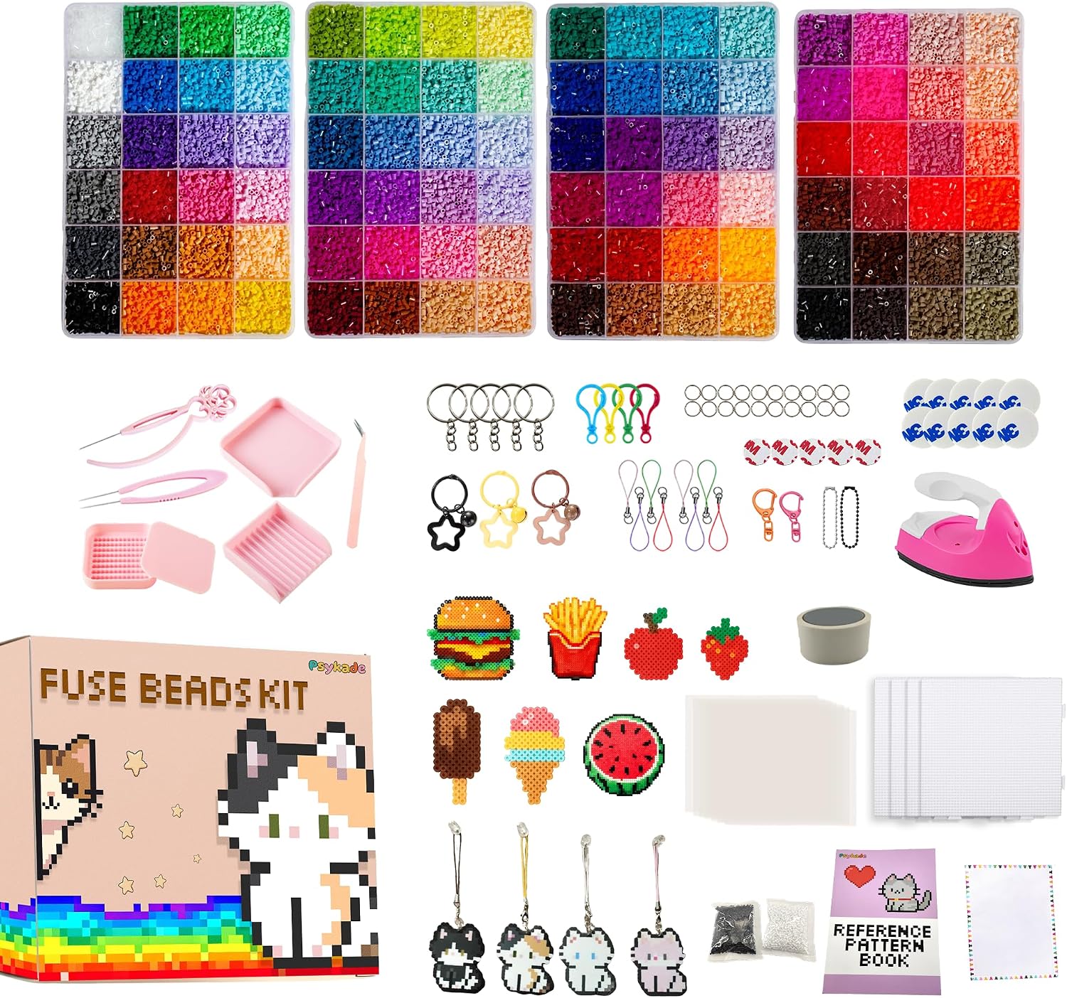 Kit de Cuentas Fusibles - Fáci - Art Craft Kit reseña y precio
